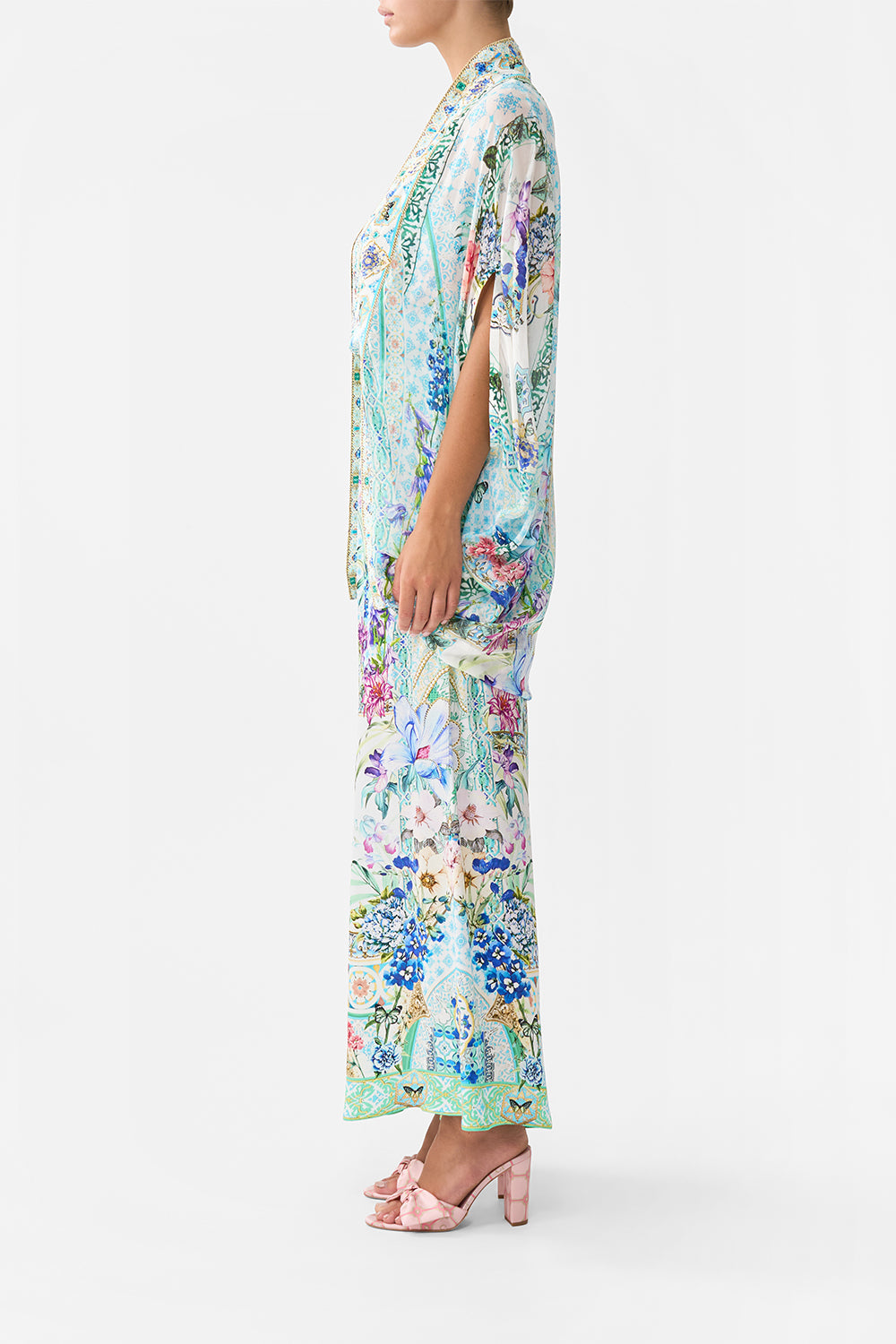 OPEN FRONT CARDI CAPE SUNRISE IN SINTRA