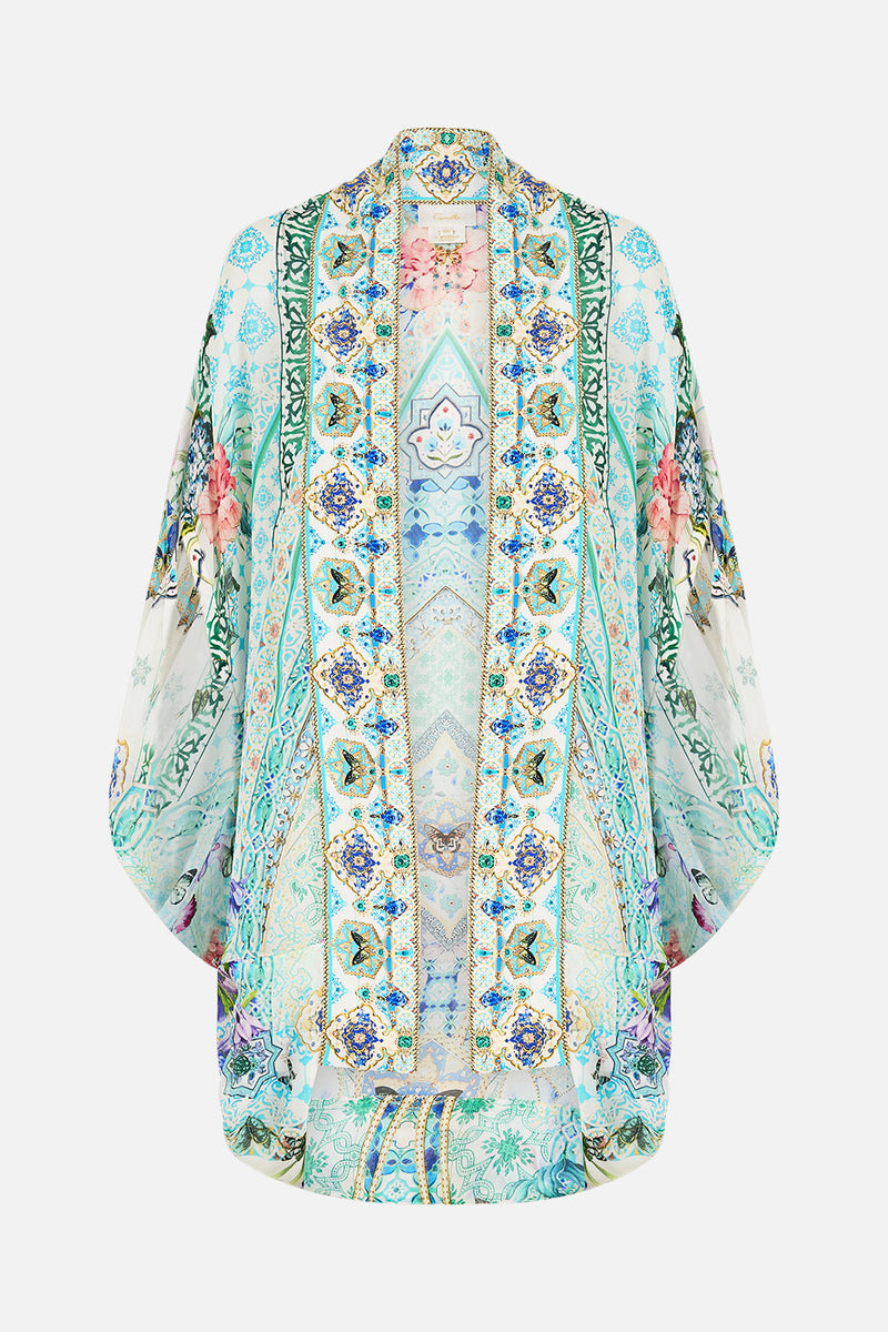 OPEN FRONT CARDI CAPE KALBELIA QUEEN PINK