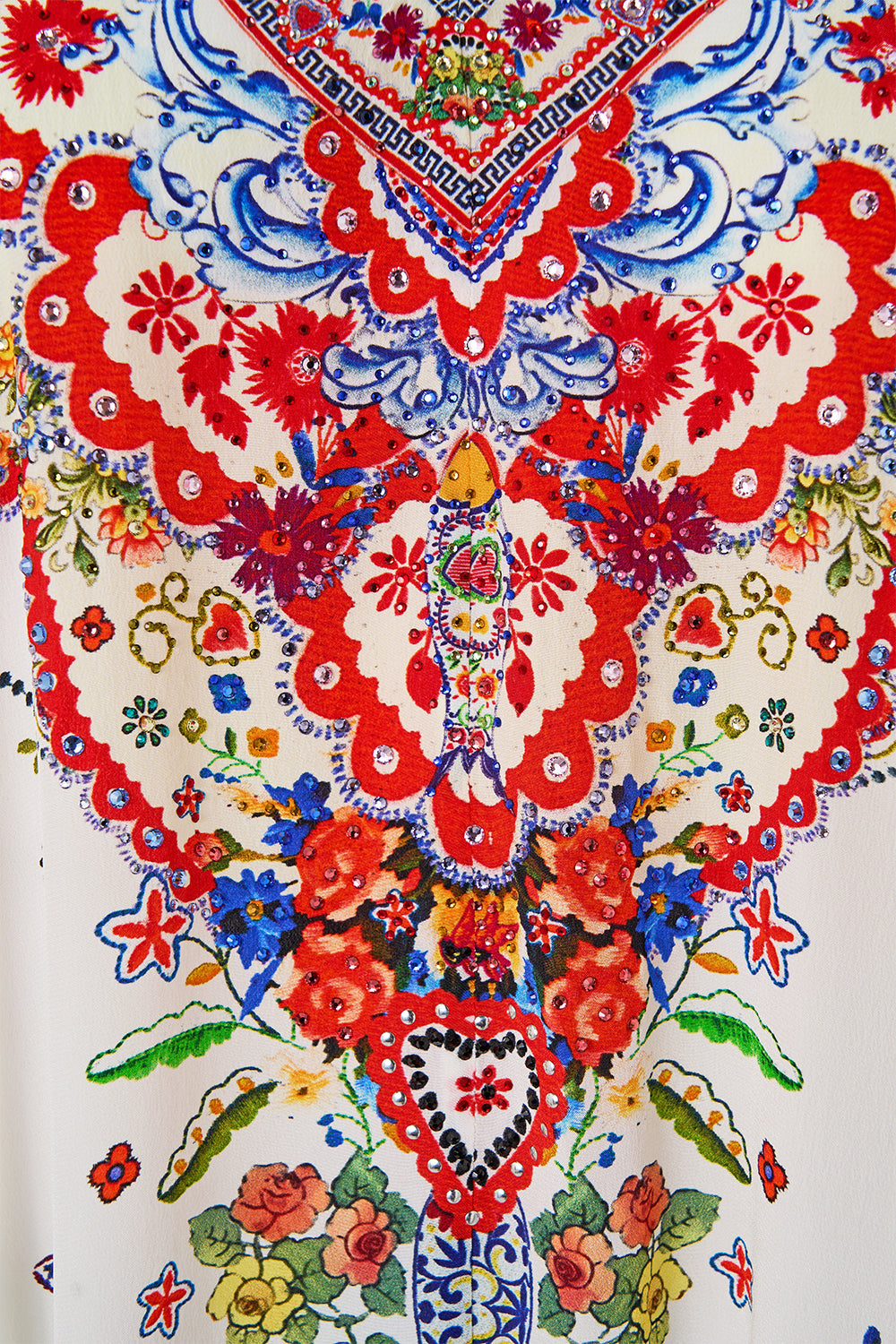 SHOESTRING STRAP KAFTAN FAITH, LUCK & JUSTICE