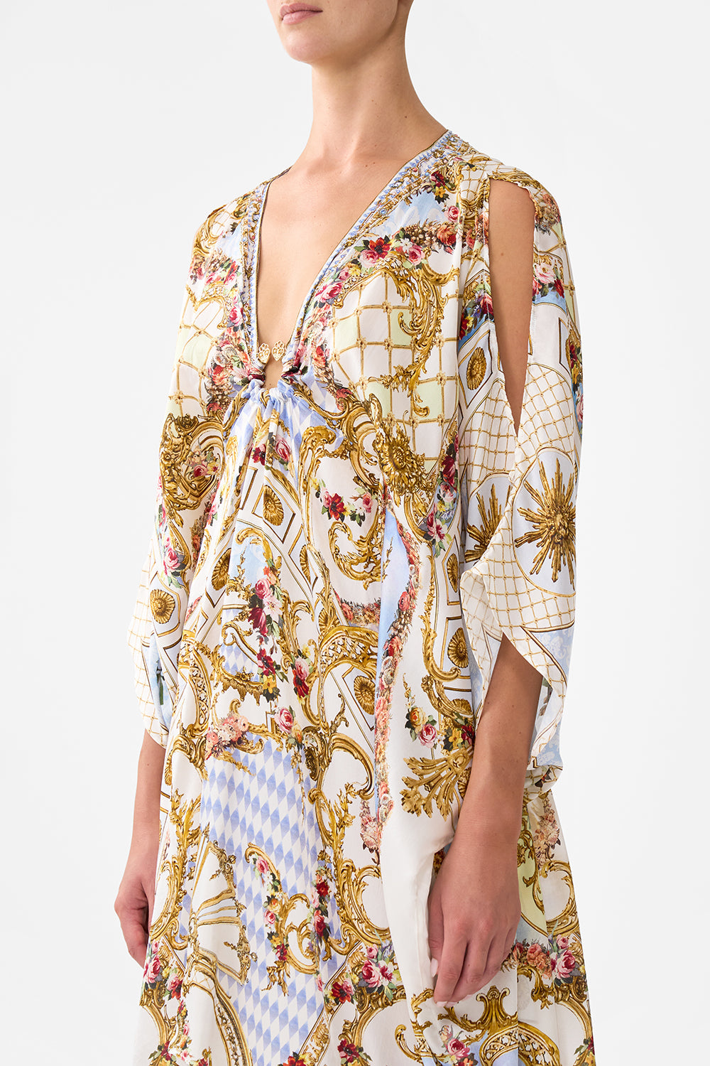 SHORT KAFTAN WITH HARDWARE THRONE GAMES