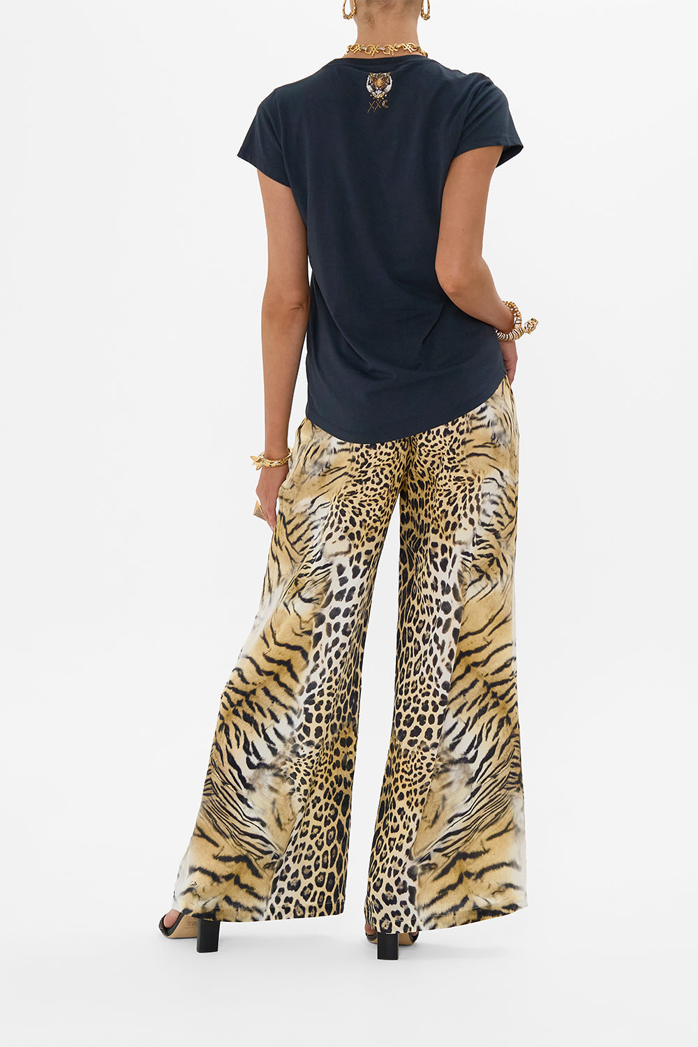 CURVED HEM FITTED TEE JAGUAR