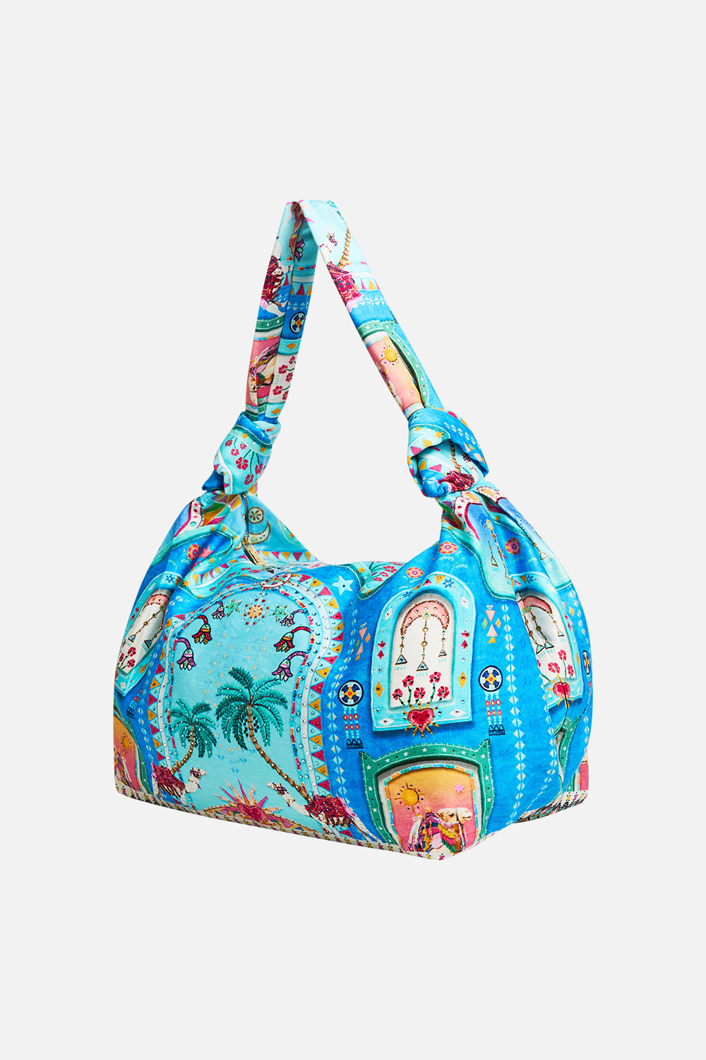 SLOUCH SHOULDER BAG A PAINTED VILLAGE
