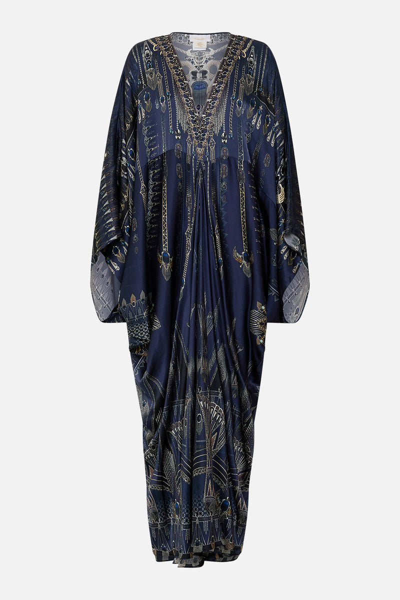 T SHAPE LONG KAFTAN BASKED IN BAROQUE
