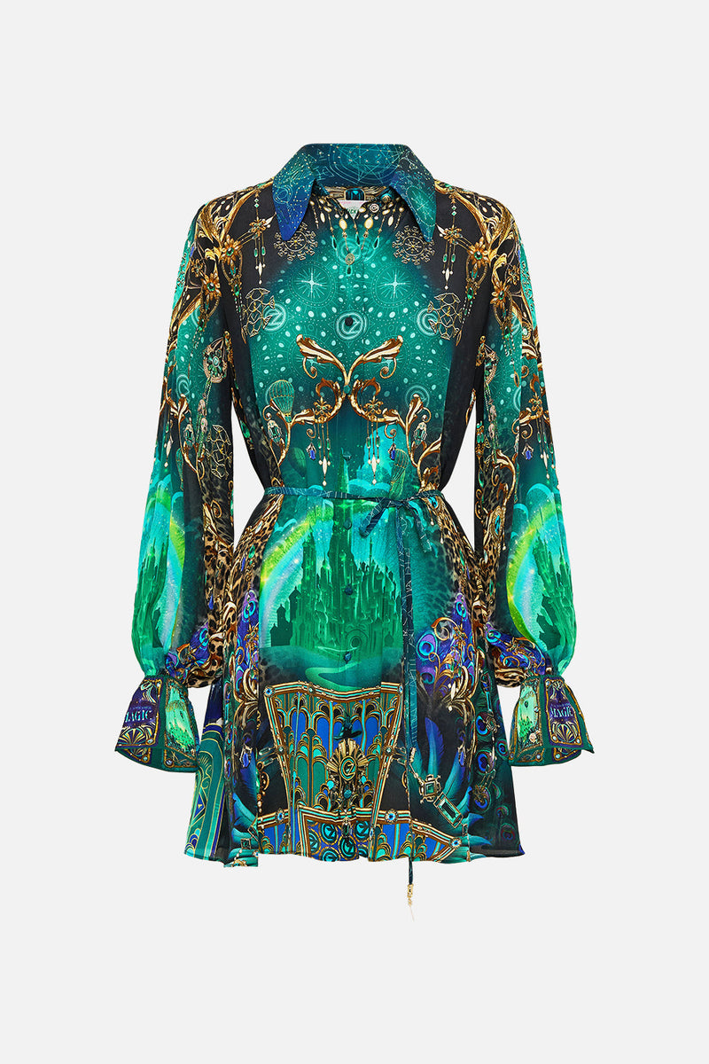 SHIFT SHIRT DRESS CAVE OF WONDERS