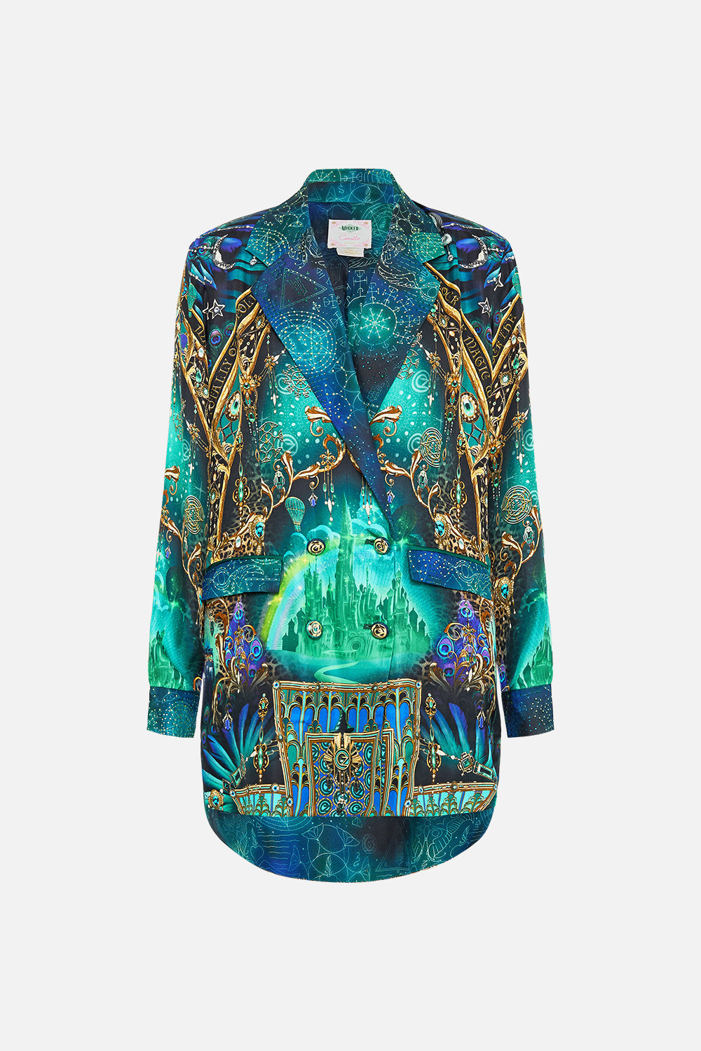 DOUBLE BREASTED SOFT JACKET DEFY GRAVITY