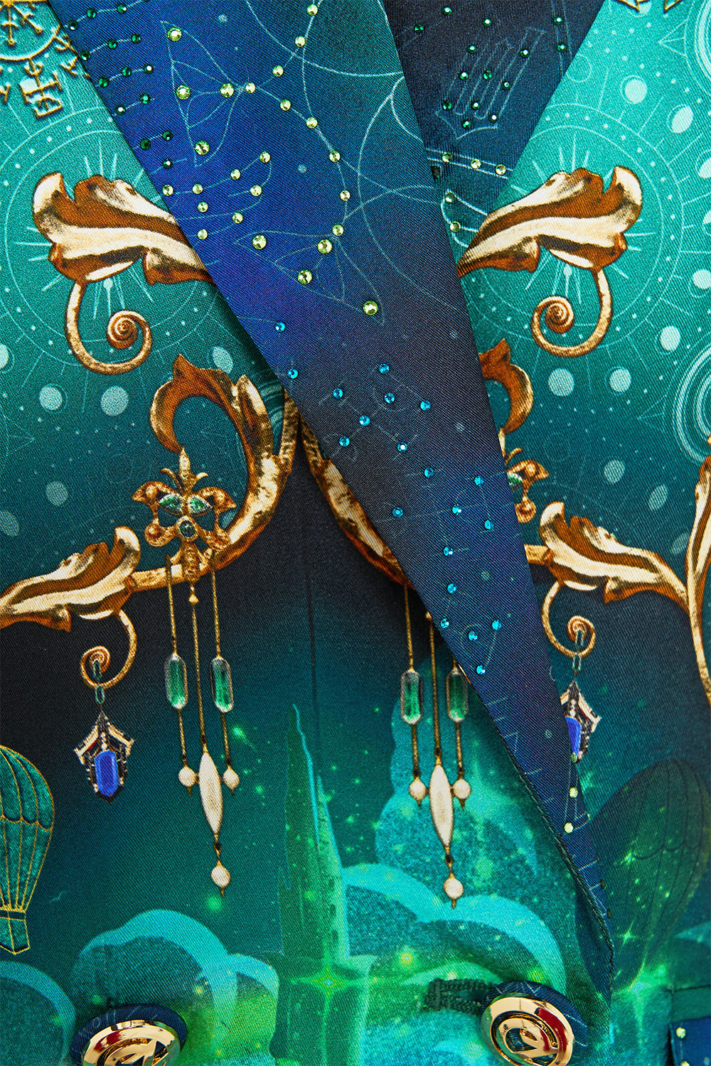 DOUBLE BREASTED SOFT JACKET DEFY GRAVITY