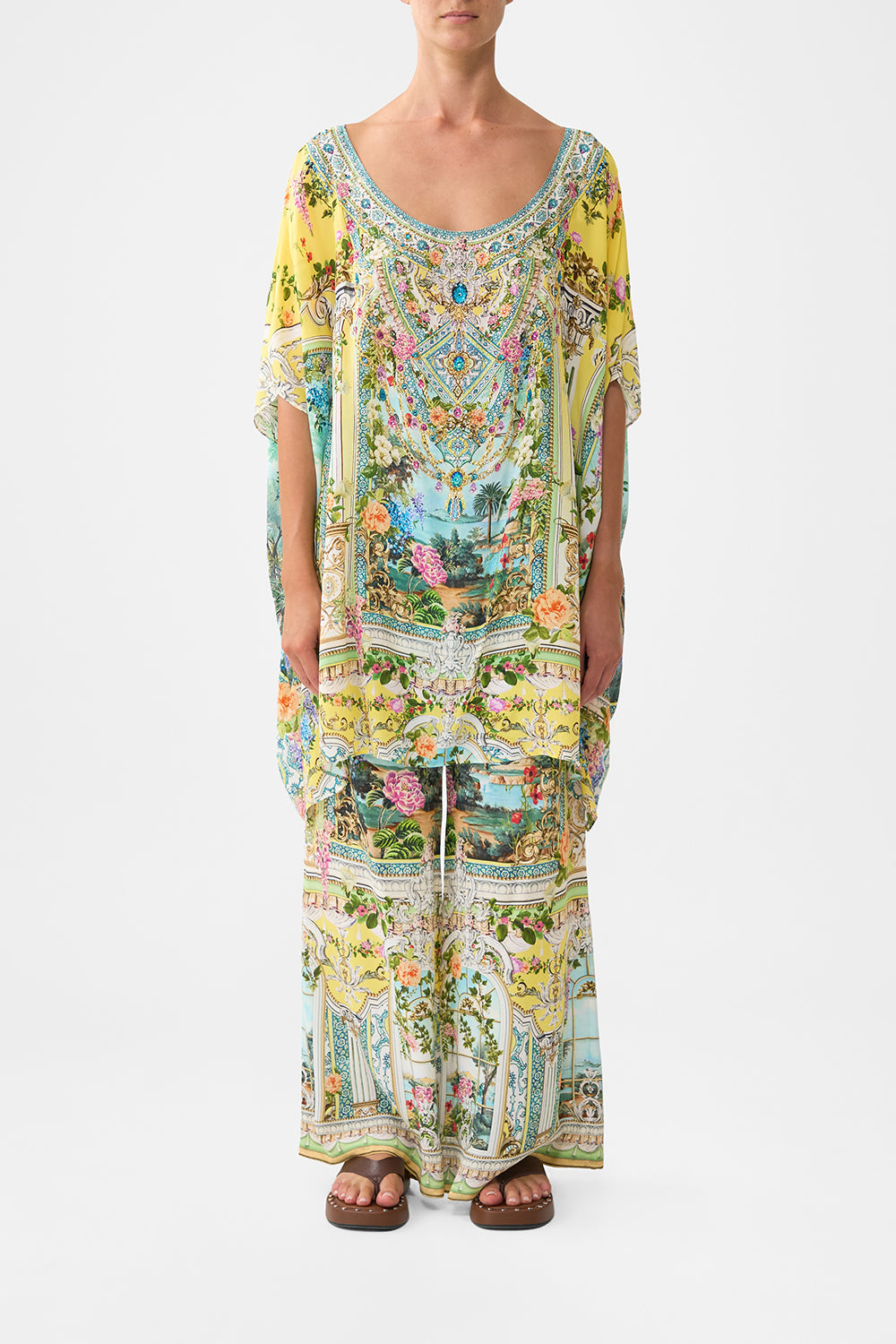 SHORT ROUND NECK KAFTAN TALES OF TOPKAPI PALACE