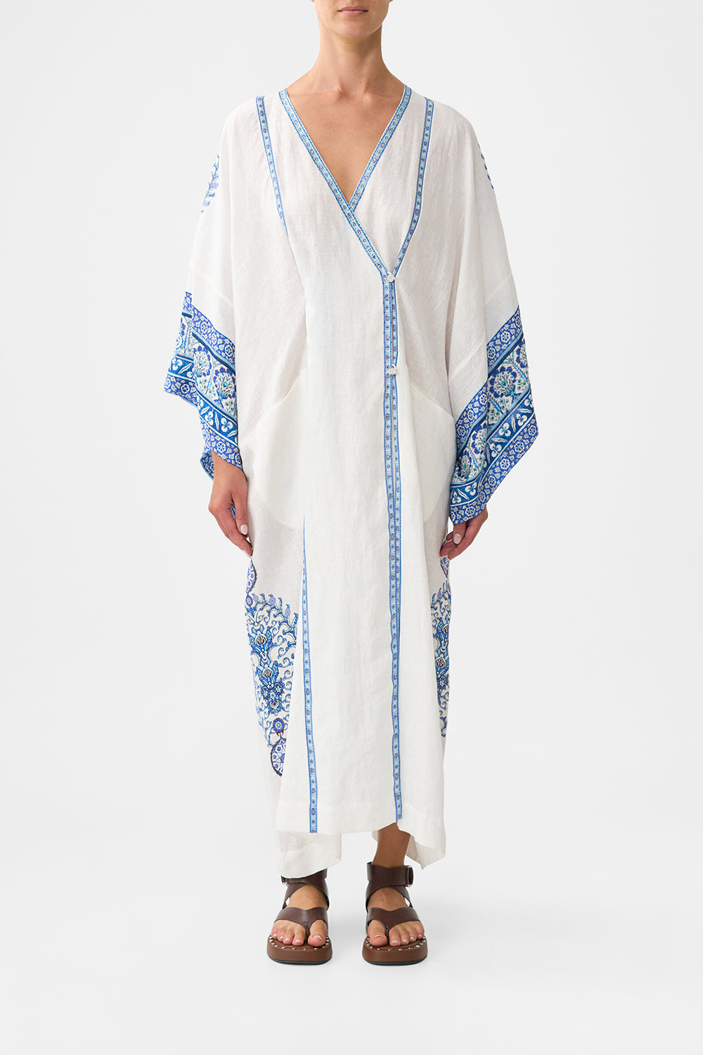 PANELLED WRAP KAFTAN ISNIK LULLABY