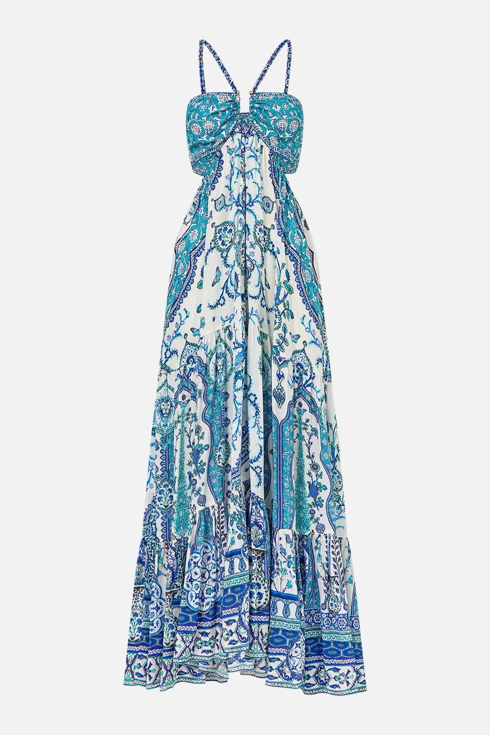 GATHERED CUT OUT DRESS ISNIK LULLABY