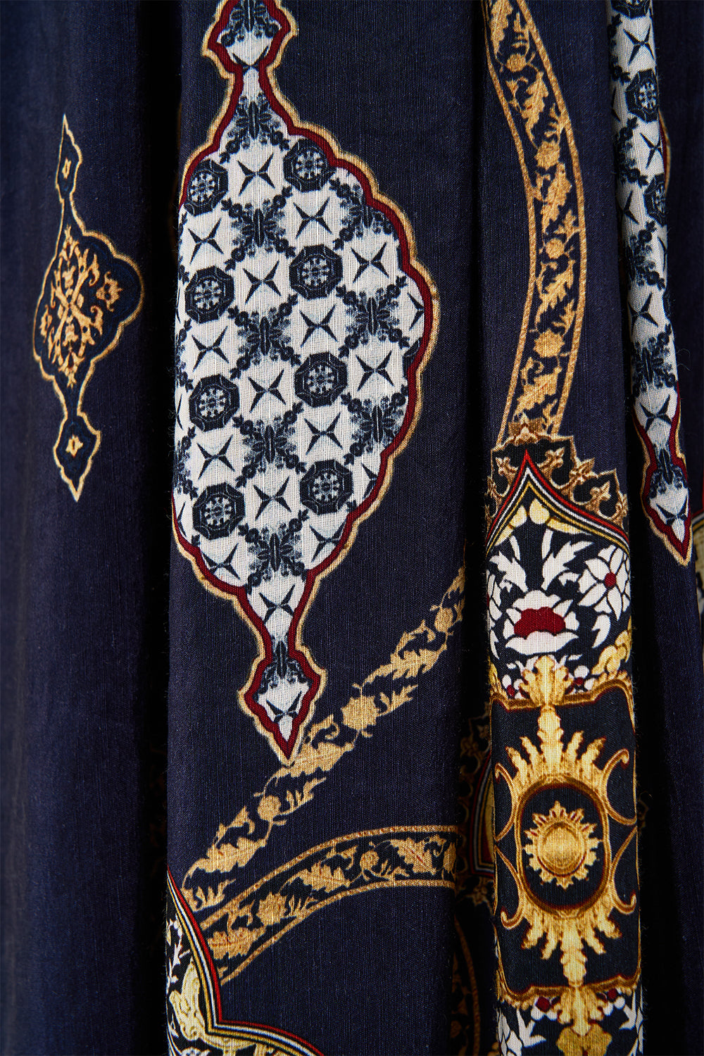 CORSET WAIST MAXI SKIRT THE IMPERIAL GATE