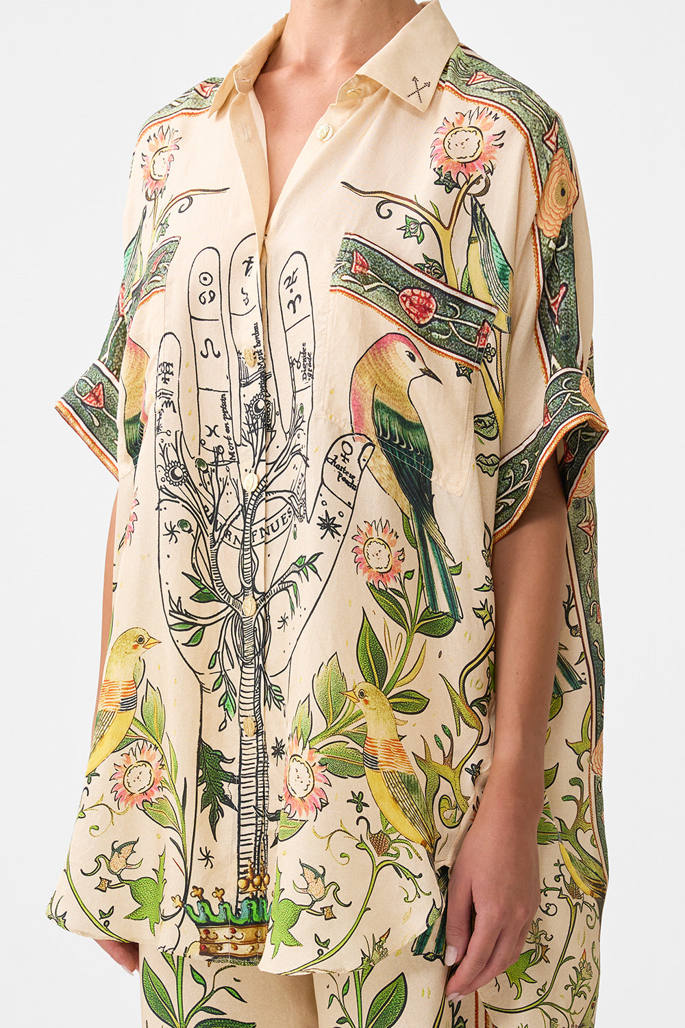 OVERSIZED POCKET TUNIC HOUSE OF HOROSCOPES