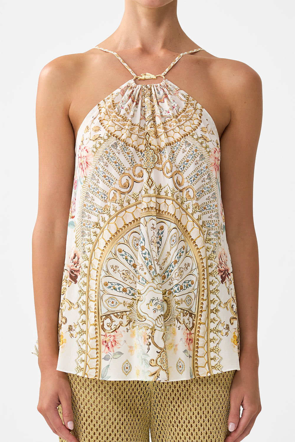 GATHER NECK HARDWARE TOP OTTOMAN DYNASTY