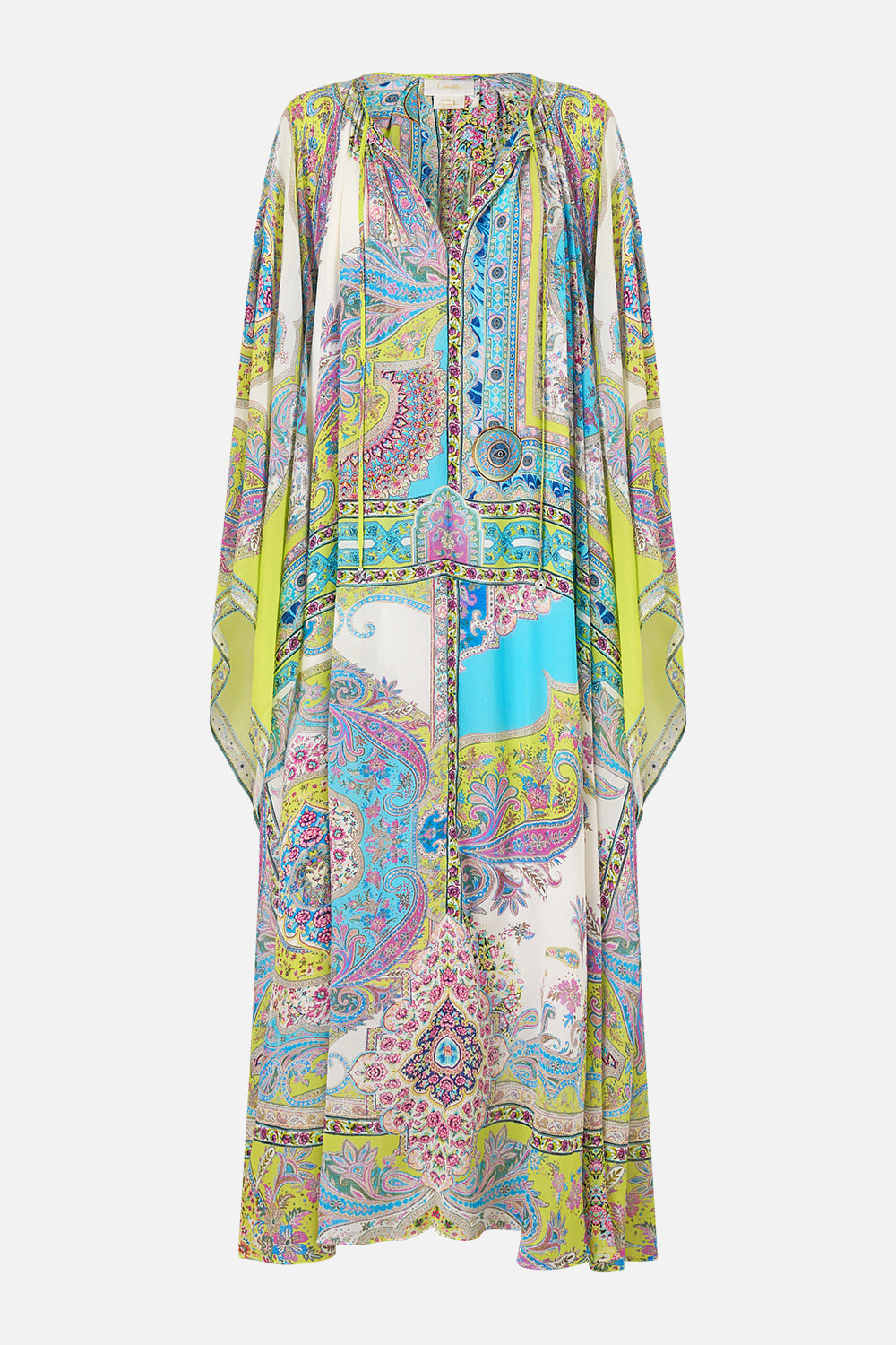 LONG DRESS WITH HANDKERCHIEF SLEEVE MAGIC CARPET RIDE