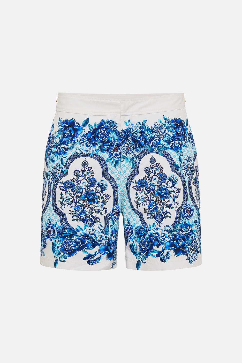 MID LENGTH BOARDSHORT WITH FIXED WAIST A CERAMIC GARDEN