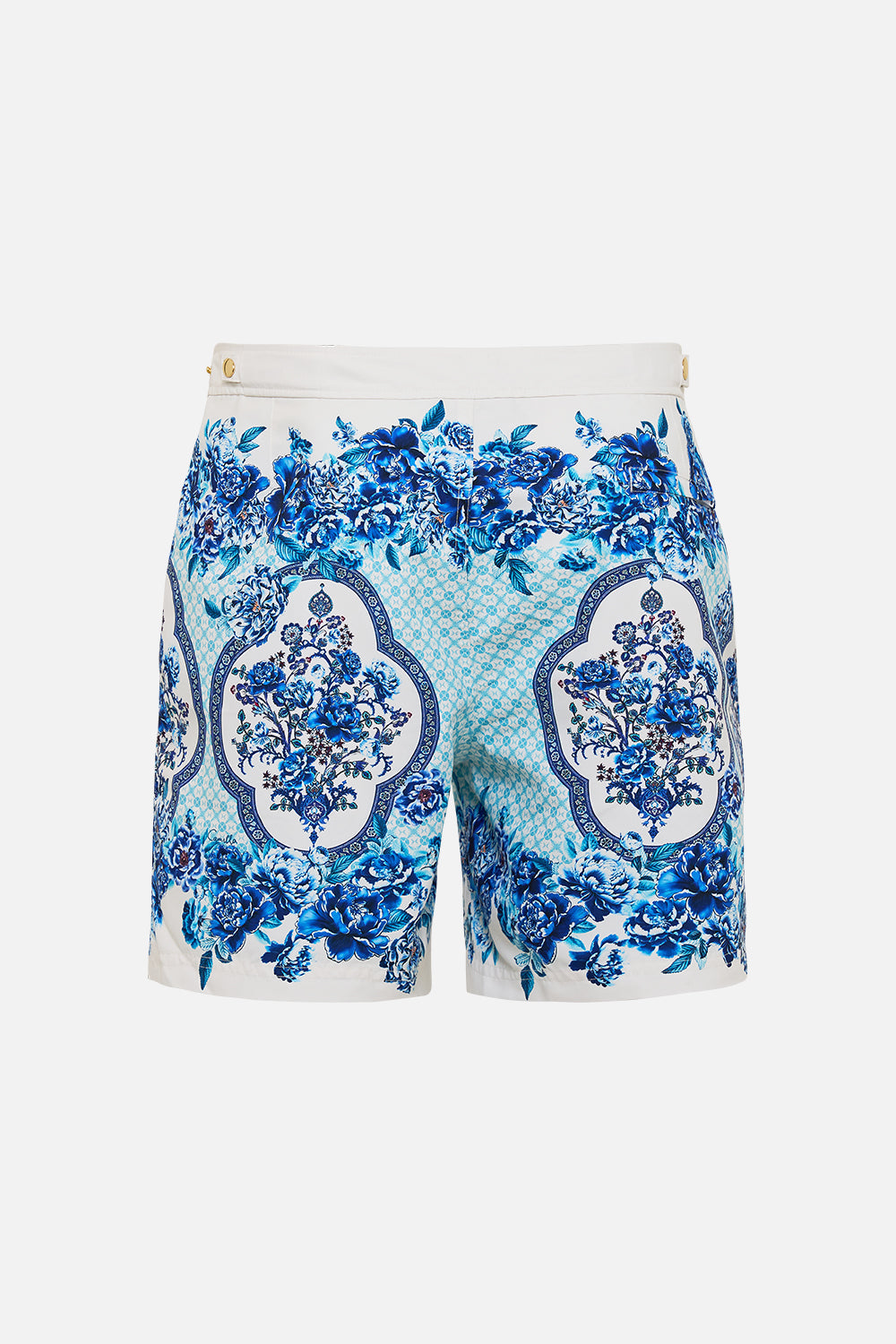 MID LENGTH BOARDSHORT WITH FIXED WAIST A CERAMIC GARDEN