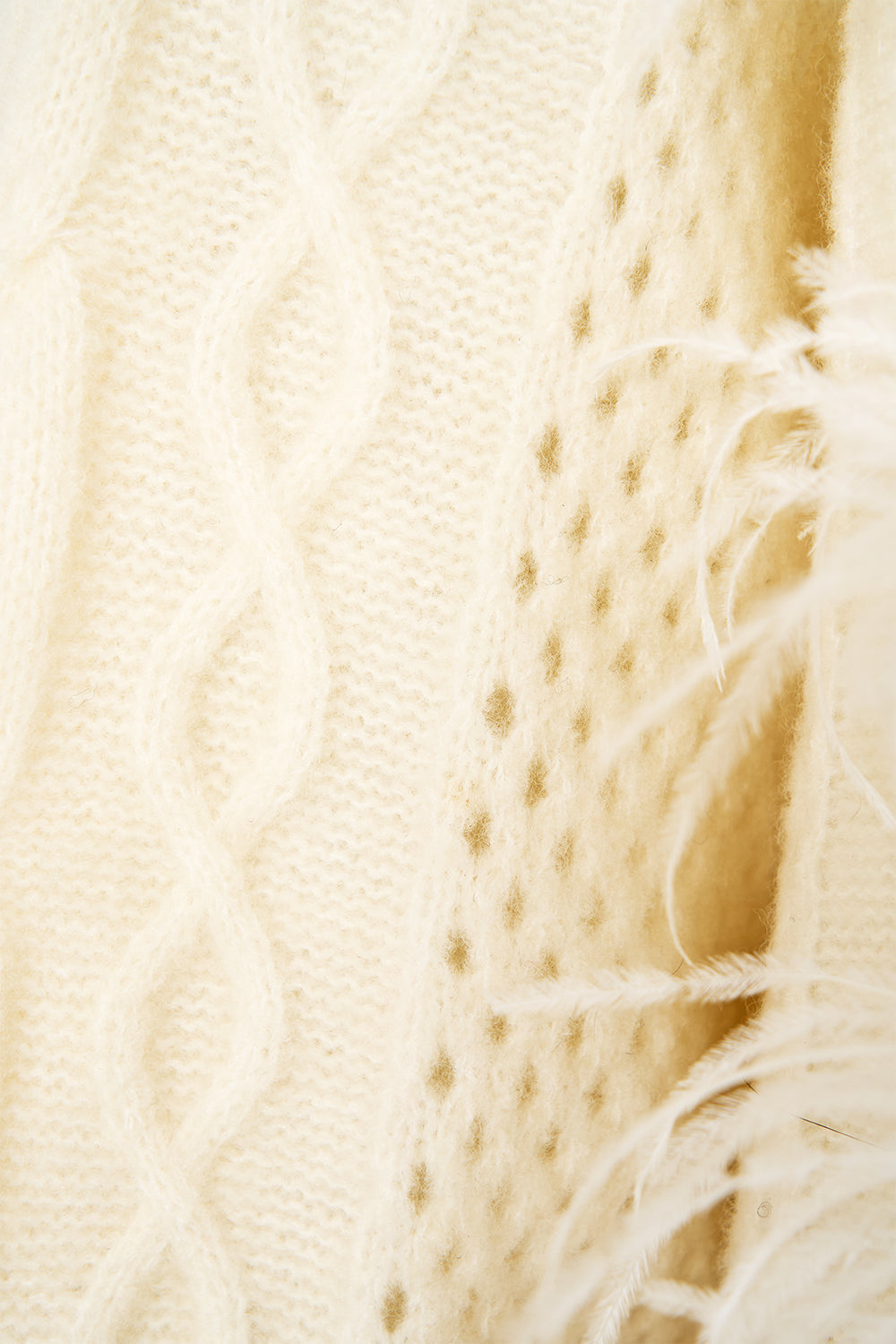 ROLL NECK JUMPER TILED IN TIME