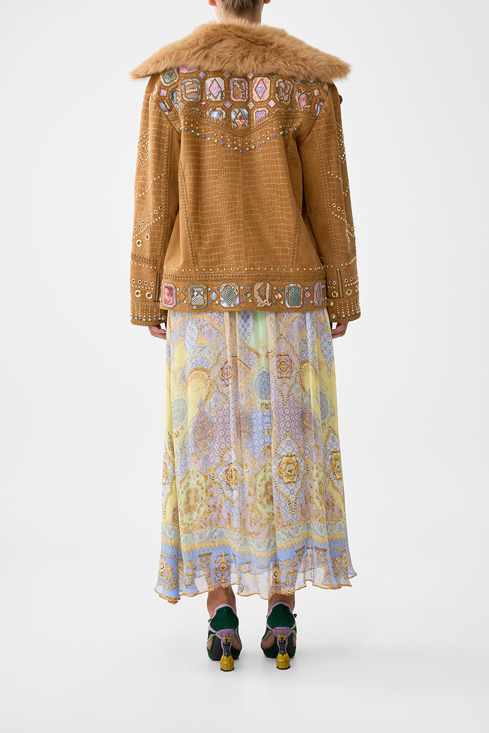 OVERSIZED LEATHER BIKER JACKET EAST OF ISTANBUL