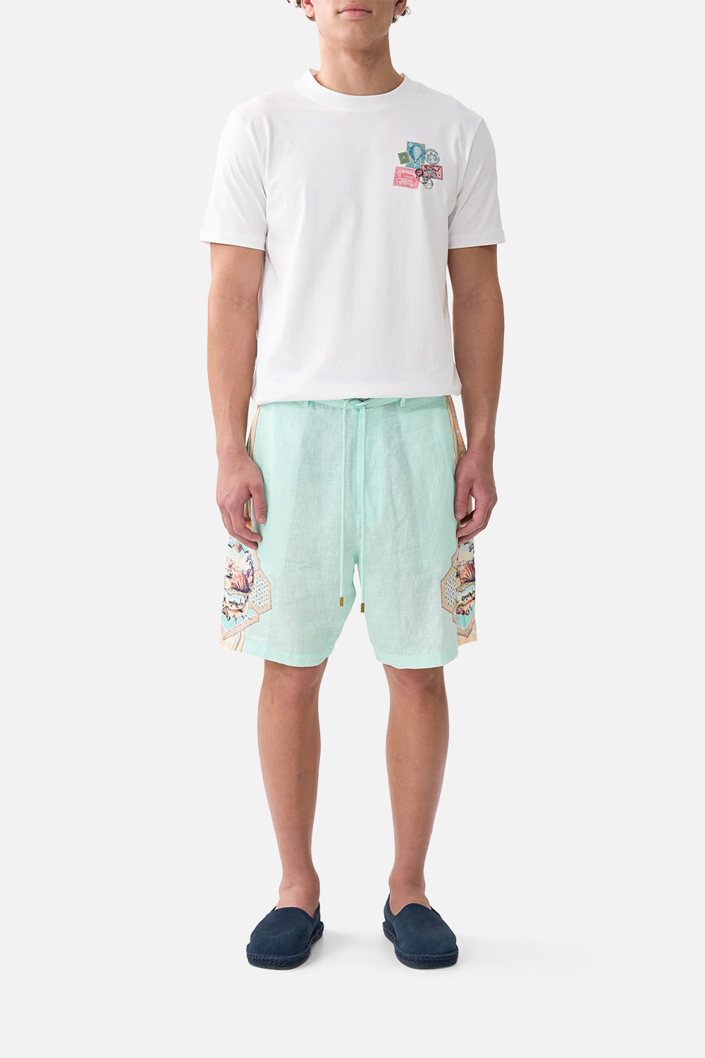 LONG WALK SHORT WITH ELASTIC BACK WITH LOVE FROM TÜRKIYE