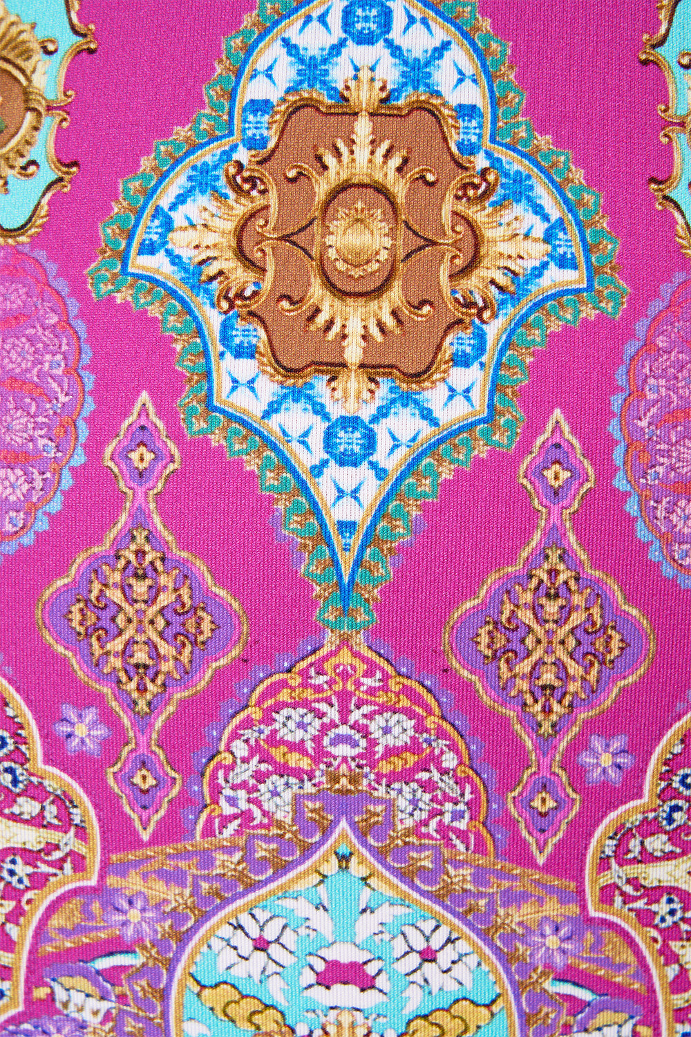 PLUNGE BACKLESS HALTER ONE PIECE WITH RING TIES CONCUBINES, SULTANS & COURTIERS