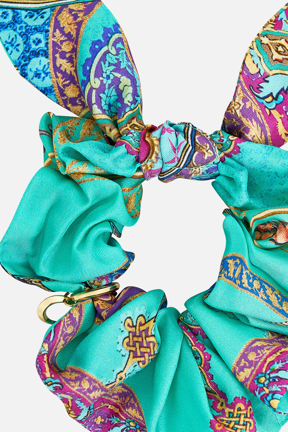 SCRUNCHIE WITH TIE AND CHARM THE CONCUBINES CORRIDOR