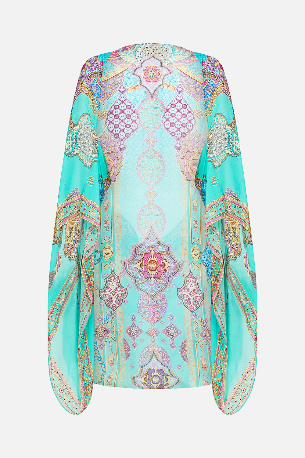 SILK CHIFFON SHRUG THE CONCUBINES CORRIDOR