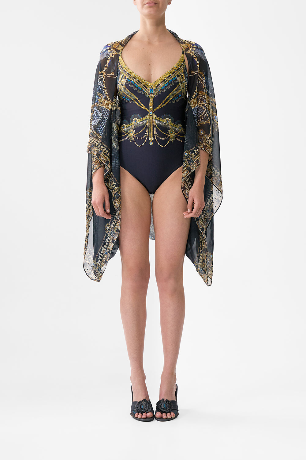 SILK CHIFFON SHRUG SONG OF THE SOLSTICE