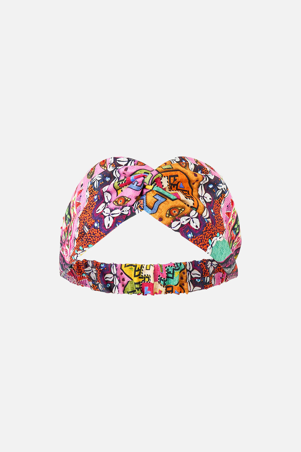 WOVEN TWIST HEADBAND PATCHWORK PANORAMA