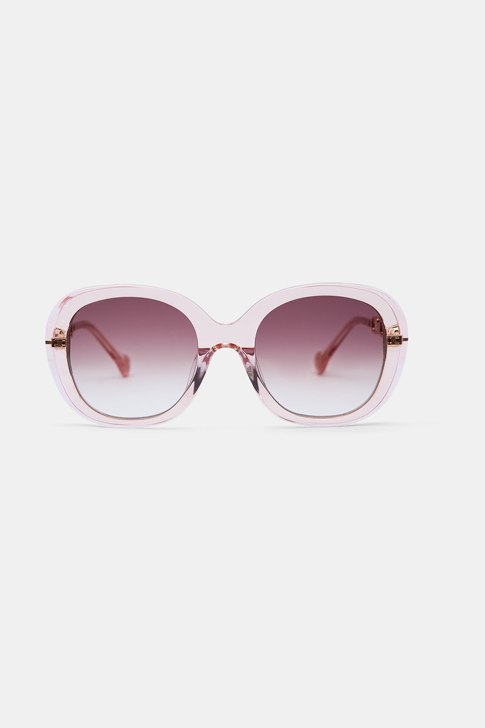 ONE HOT MESS SUNGLASSES CRYSTAL NUDE / CRYSTAL ROSE