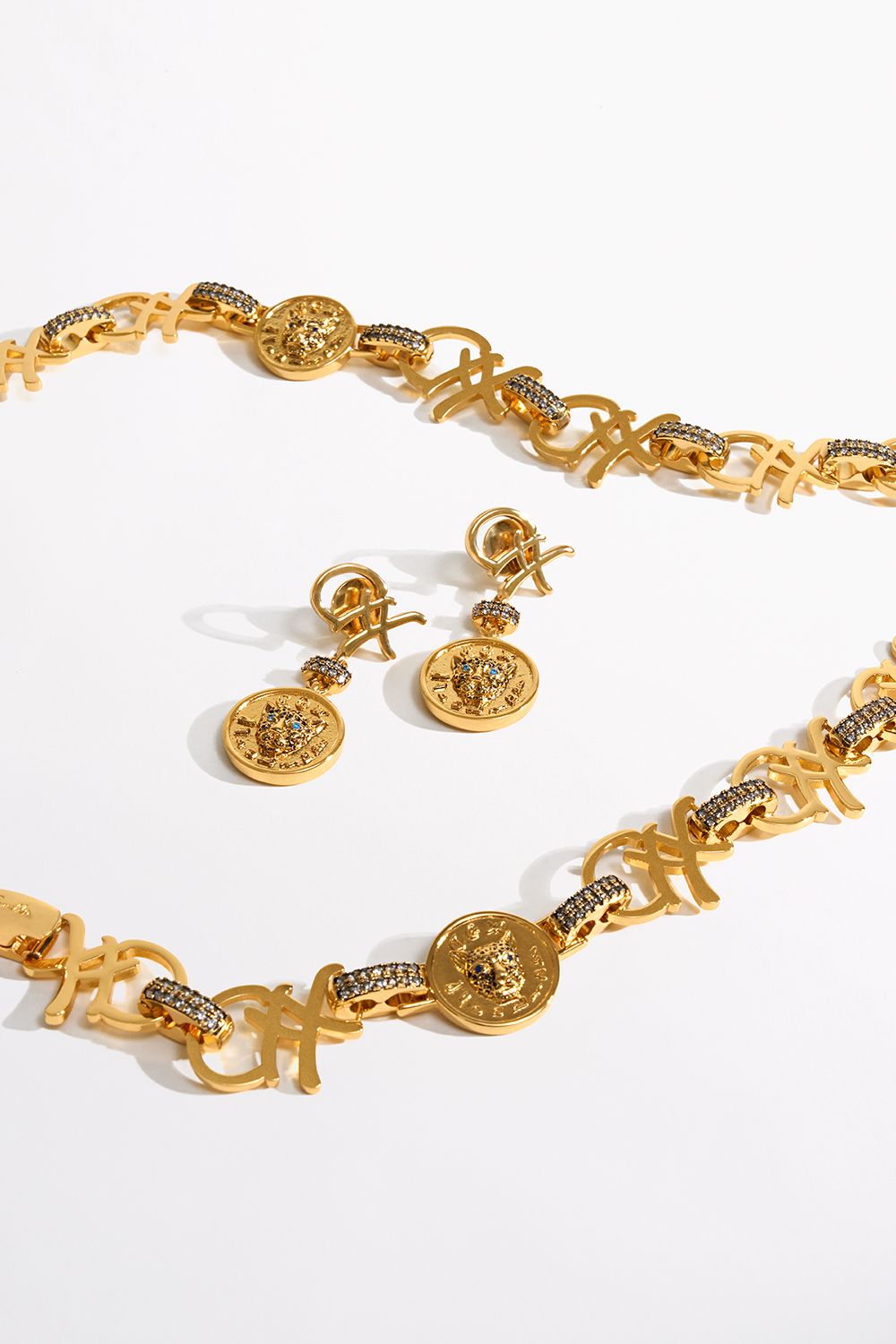 FIERCE FOLKLORE COIN BRACELET GOLD