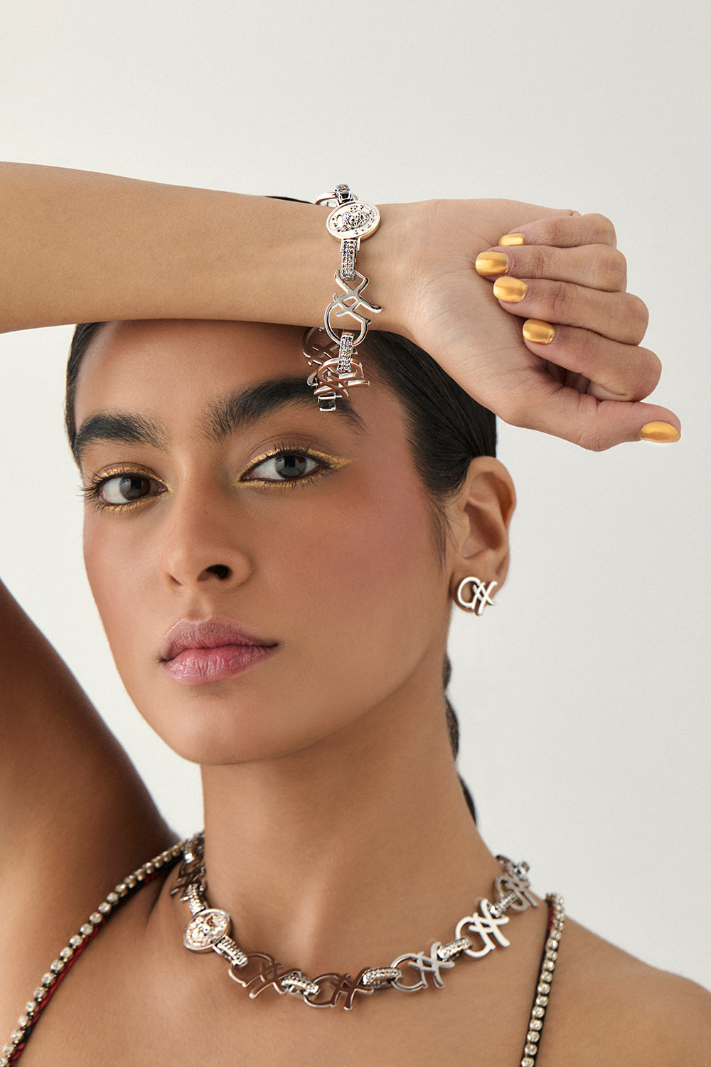 FIERCE FOLKLORE COIN NECKLACE SILVER