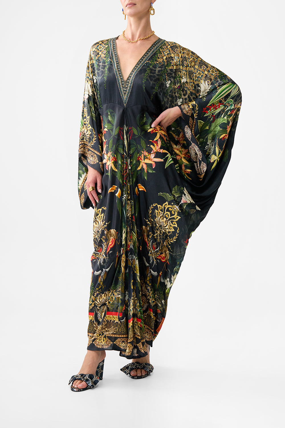 T SHAPE LONG KAFTAN READY FOR MY WELCOME DRINK