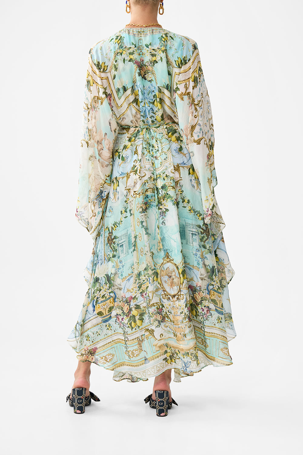 LONG KAFTAN WITH WAIST DETAIL VENUS ON A VESPA