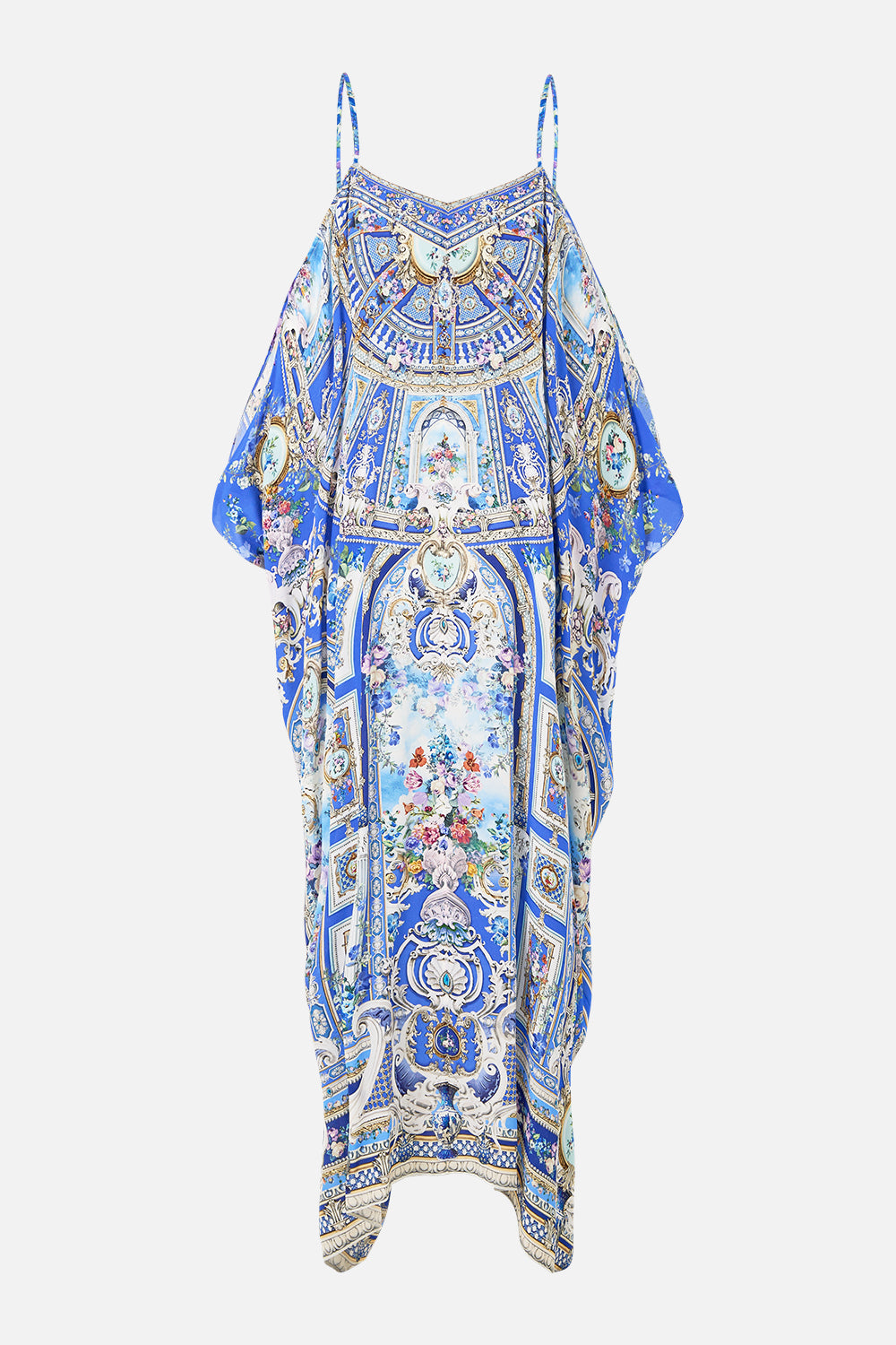 DROP SHOULDER STRAP KAFTAN OTTOMAN OPULENCE