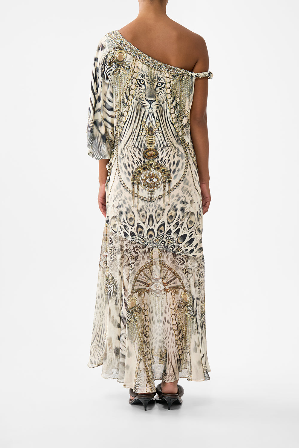 TWISTED ONE SHOULDER DRESS LADY LIONHEART