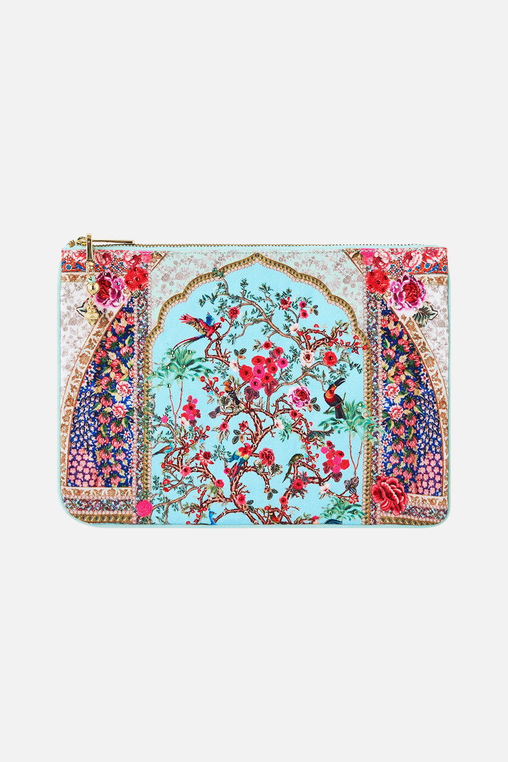 SMALL CANVAS CLUTCH SULTANS AND QUEENS