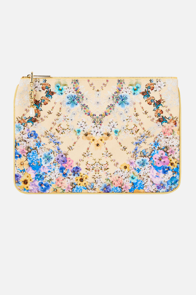 SMALL CANVAS CLUTCH DARLING'S DESTINY