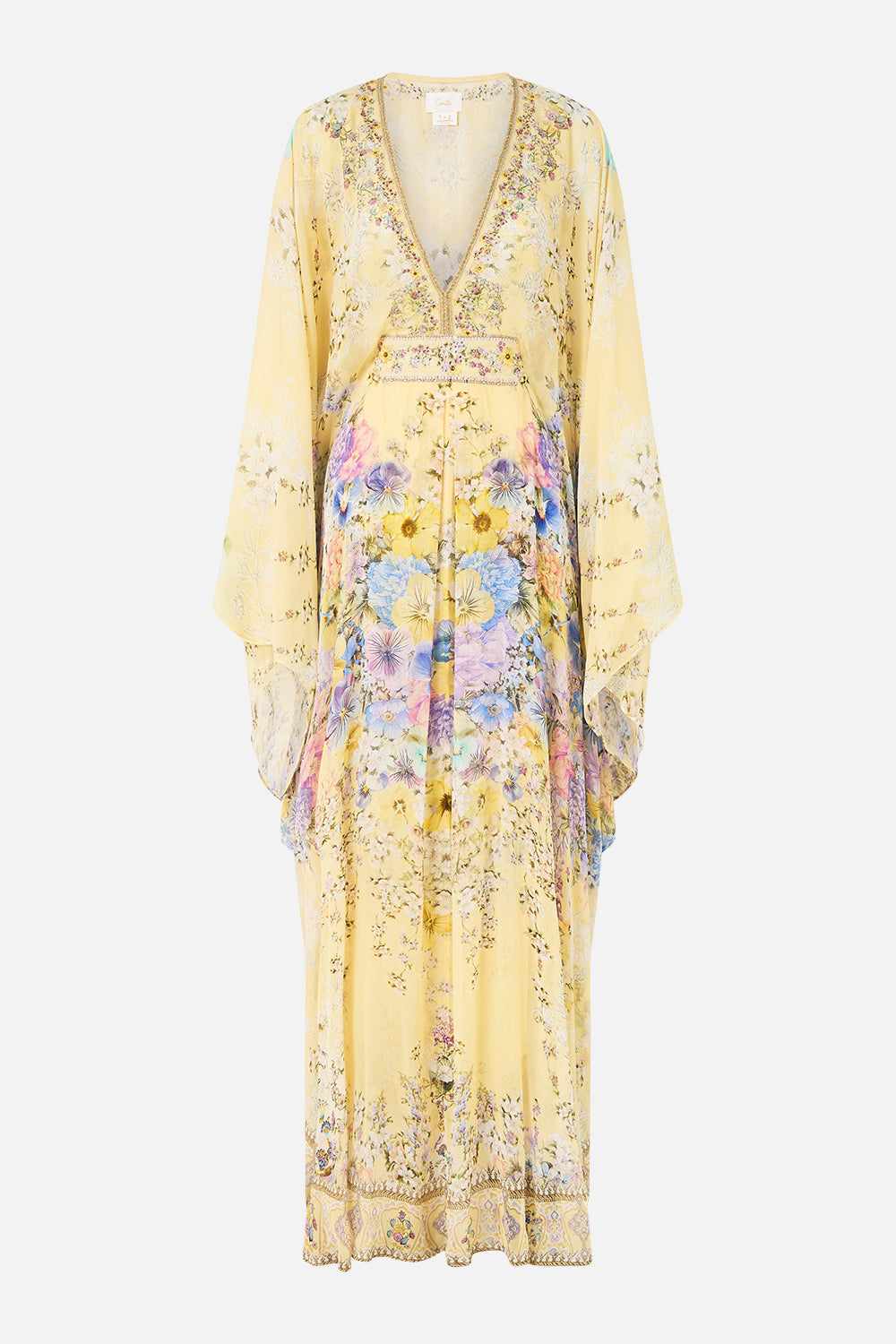 LONG KAFTAN WITH WAIST DETAIL DARLING BUDS