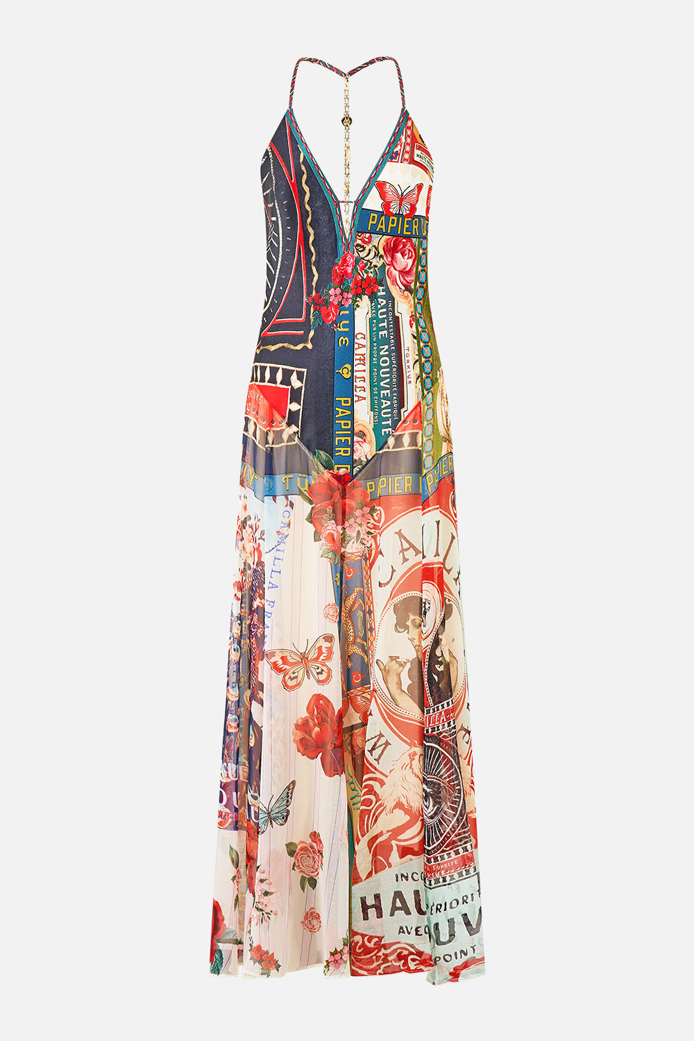 HARDWARE DETAIL SLIP DRESS HIGH CLASS HOOKAH