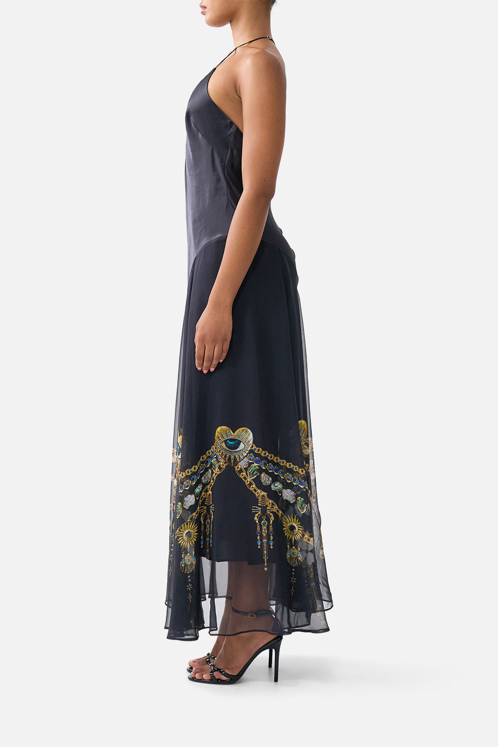 HARDWARE DETAIL SLIP DRESS AMULETS AND ALCHEMY