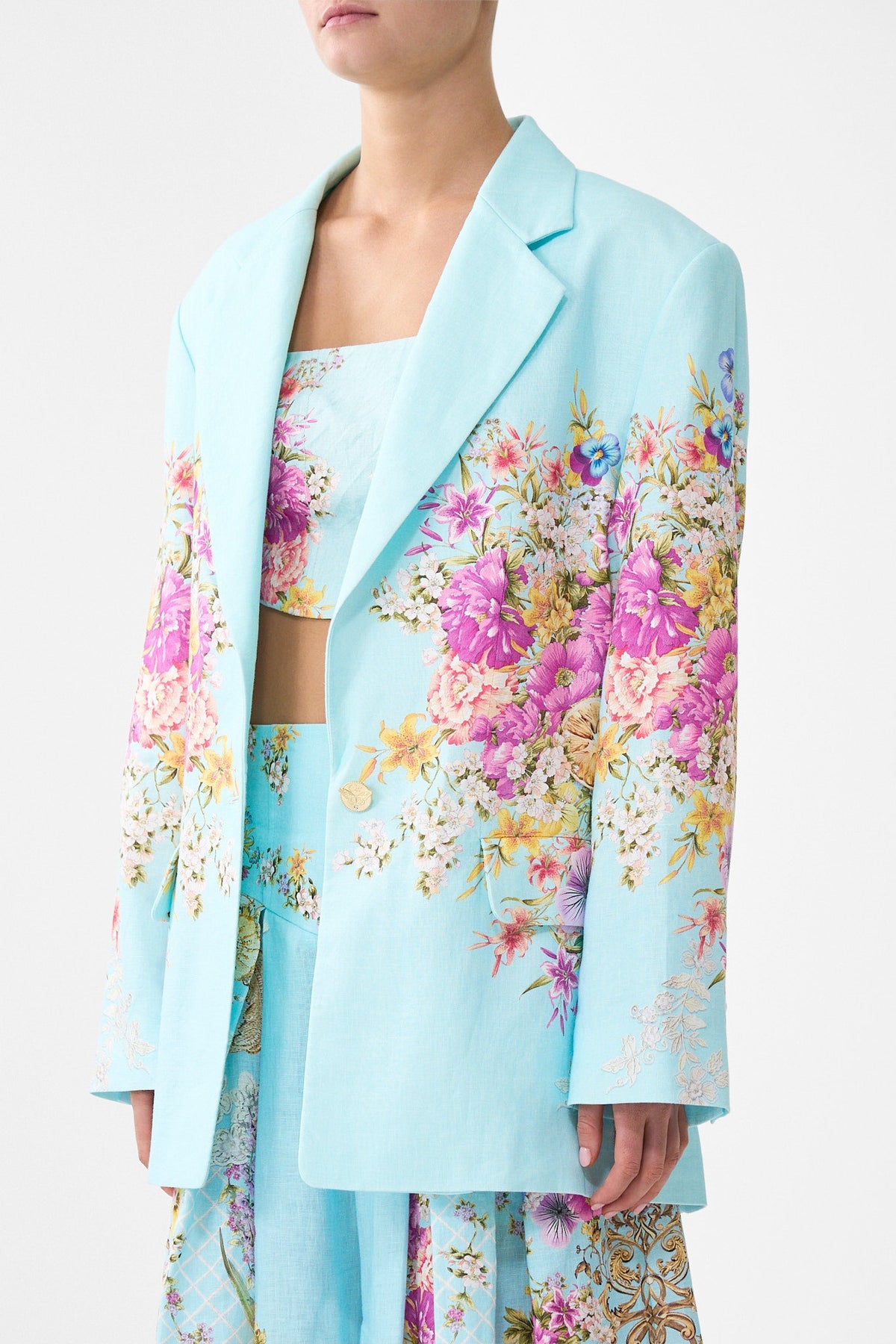 BOYFRIEND JACKET BAZAAR BLOOMS