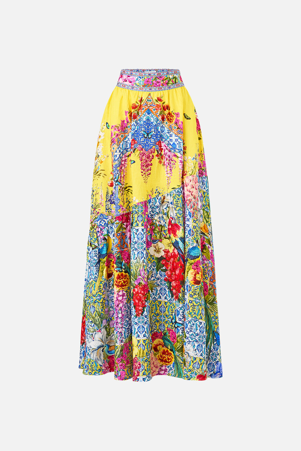 SKIRT WITH SHAPED SEAM SULTANAHMET SUMMER