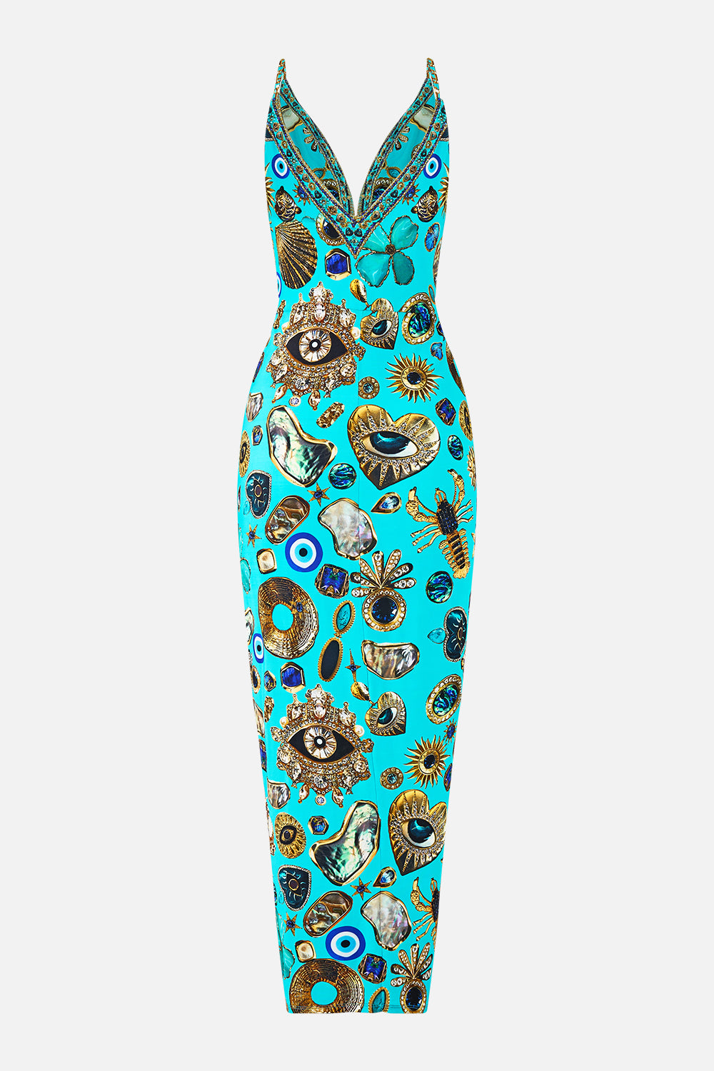 STRAPPY DRESS WITH TWIST FRONT TOTEMS AND TREASURES