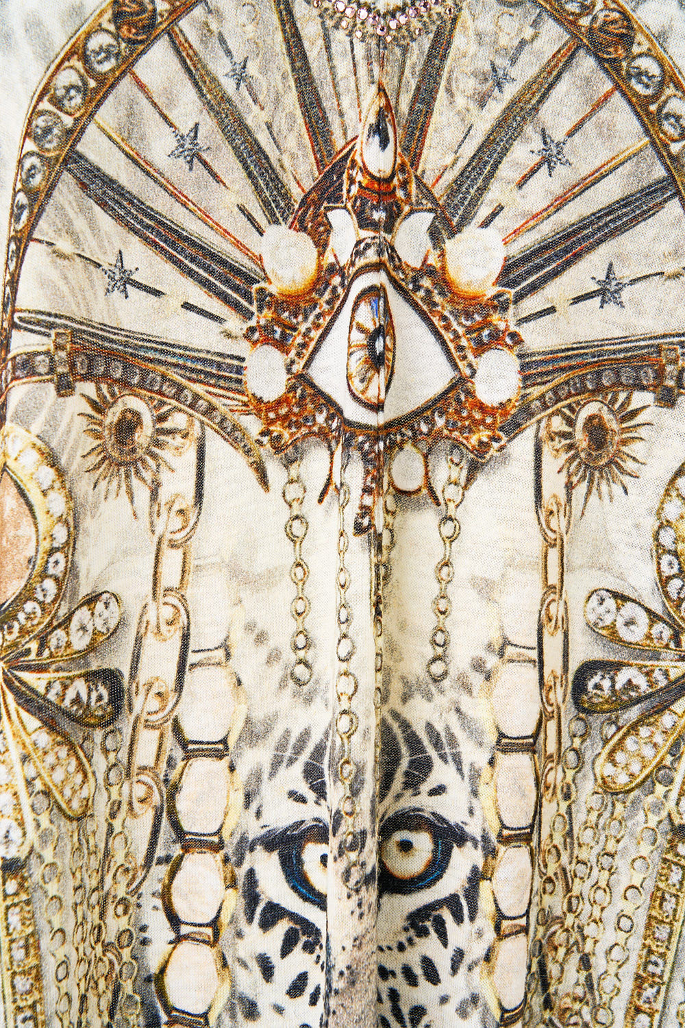 V NECK BATWING KAFTAN LADY LIONHEART