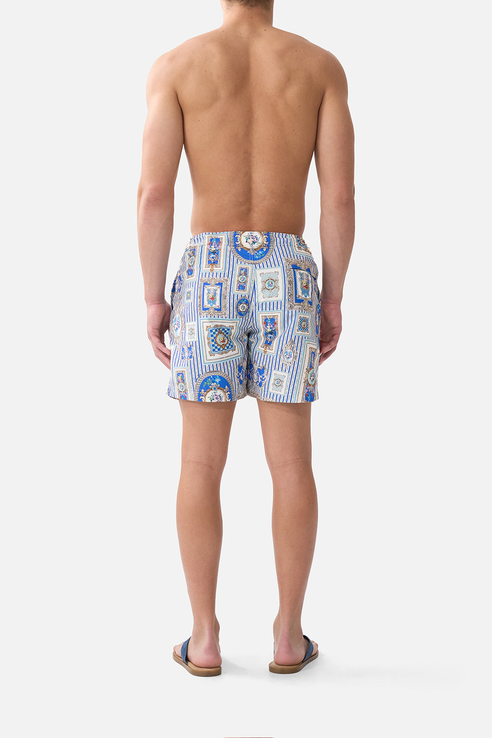 MID LENGTH BOARDSHORT WITH FIXED WAIST OTTOMAN OPULENCE