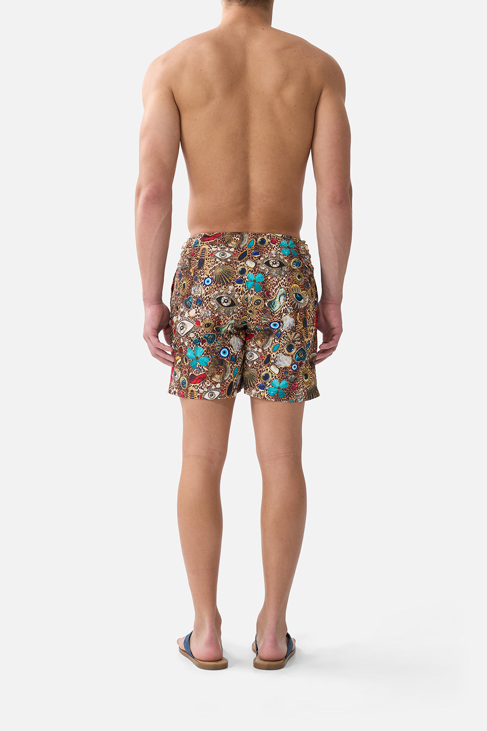 MID LENGTH BOARDSHORT WITH FIXED WAIST NAZAR NIRVANA