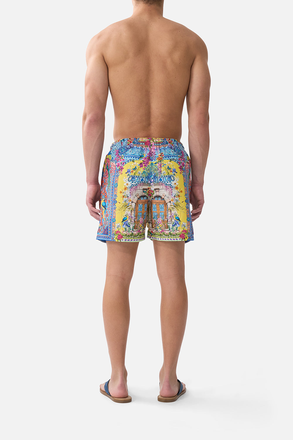 MID LENGTH BOARDSHORT WITH ELASTIC WAIST SULTANAHMET SUMMER