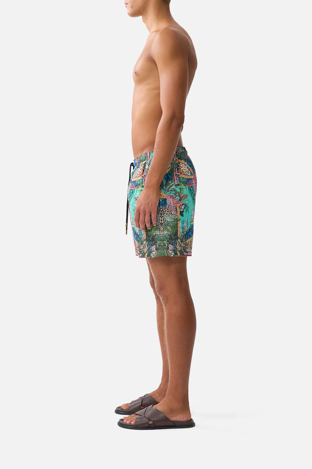 MID LENGTH BOARDSHORT WITH ELASTIC WAIST ANIMAL ALCHEMY