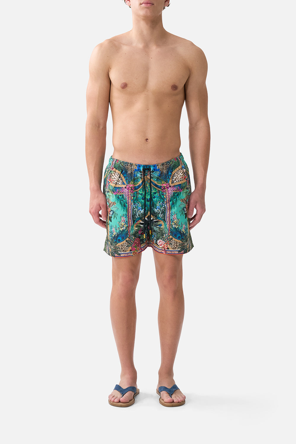 MID LENGTH BOARDSHORT WITH ELASTIC WAIST ANIMAL ALCHEMY