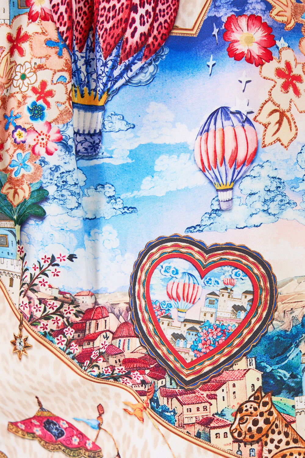 MID LENGTH BOARDSHORT WITH ELASTIC WAIST KAPADOKYA KITSCH