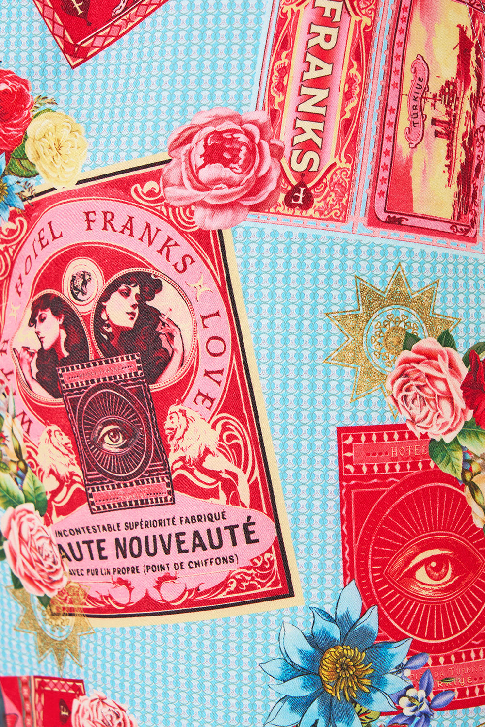 MID LENGTH BOARDSHORT WITH FIXED WAIST PAPERS AND CURIOUS CAPERS